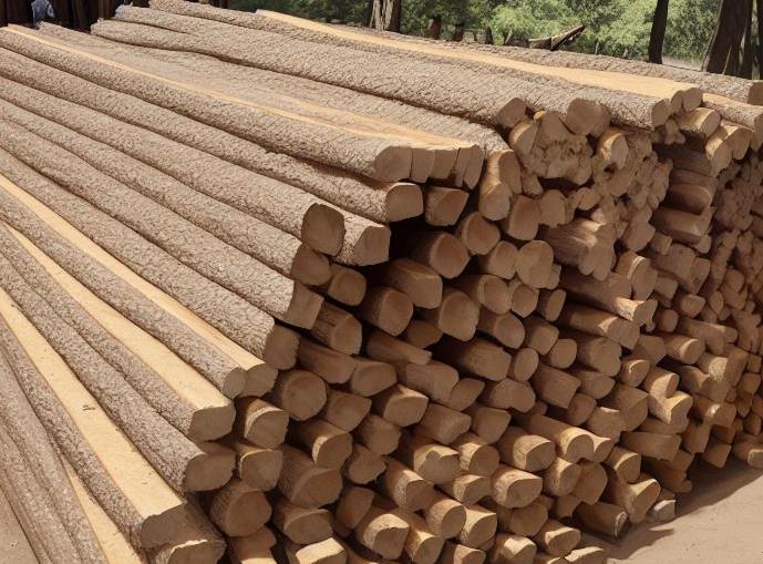 平民價(jià)！3米長(zhǎng)杉木桿一根究竟值幾何？