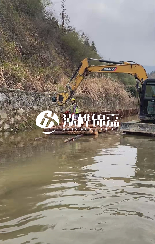 河道松木樁一天用多少根-松木樁能處理多厚的淤泥？