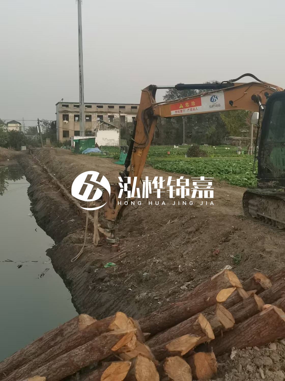 婁底松木樁源頭廠家-河道治理中為什么要打木樁？