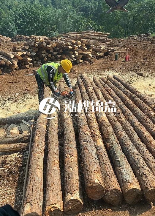 4米長松木樁防腐處理每根加多少錢？松木樁尾徑8cm的價格多少？