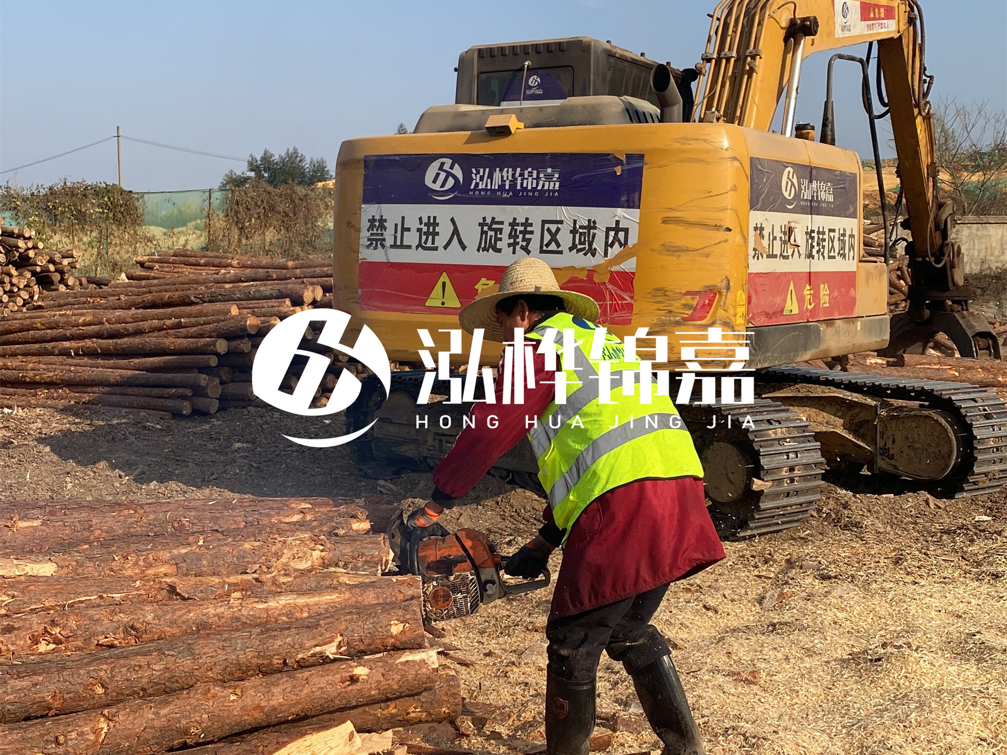 貴州河道木樁廠家泓樺錦嘉 - 松木樁梢徑怎么測(cè)量？