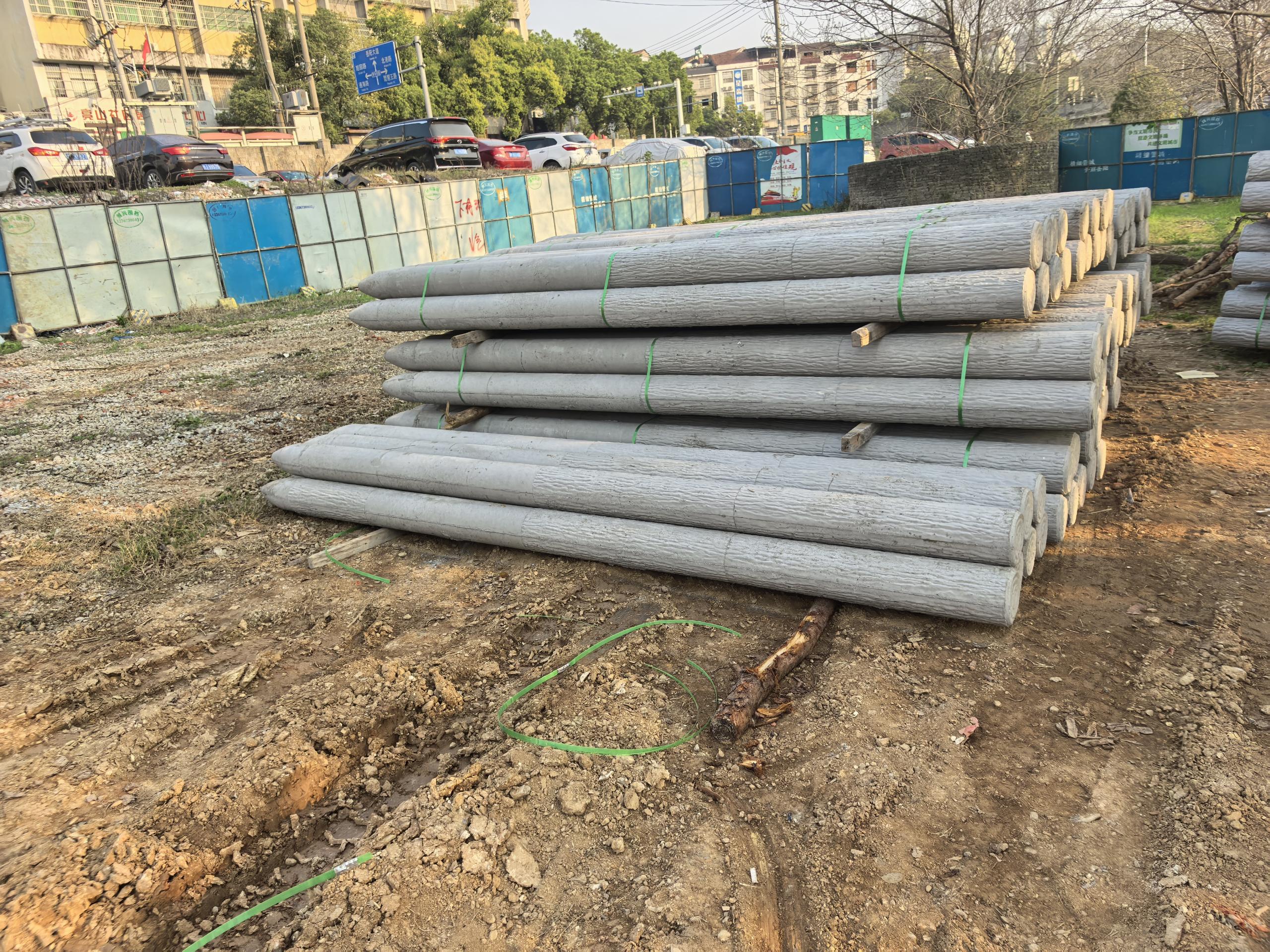 水泥樁批發(fā)廠家泓樺錦嘉-水泥樁打樁的施工流程是怎樣的？