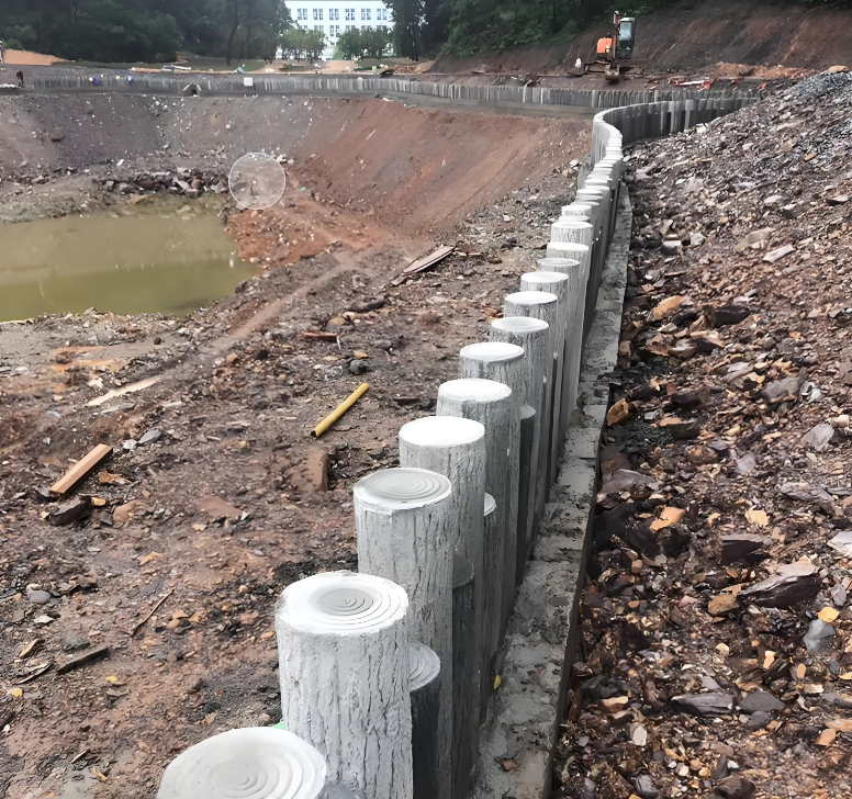 水泥仿木樁施工隊泓樺錦嘉 - 水泥仿木樁能用在庭院裝飾嗎？