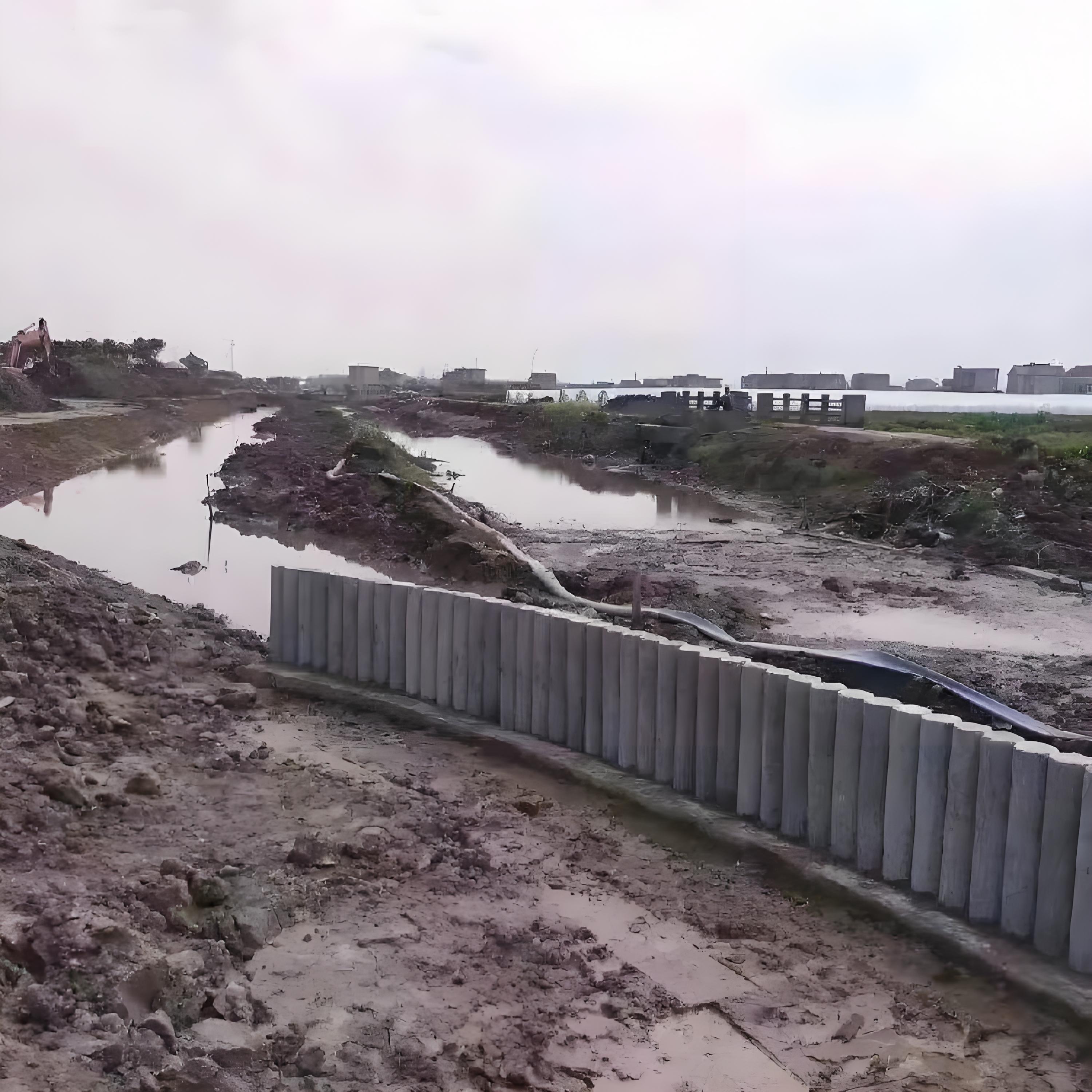 水泥仿木樁施工隊(duì)泓樺錦嘉 - 仿木樁施工用挖機(jī)可以嗎？