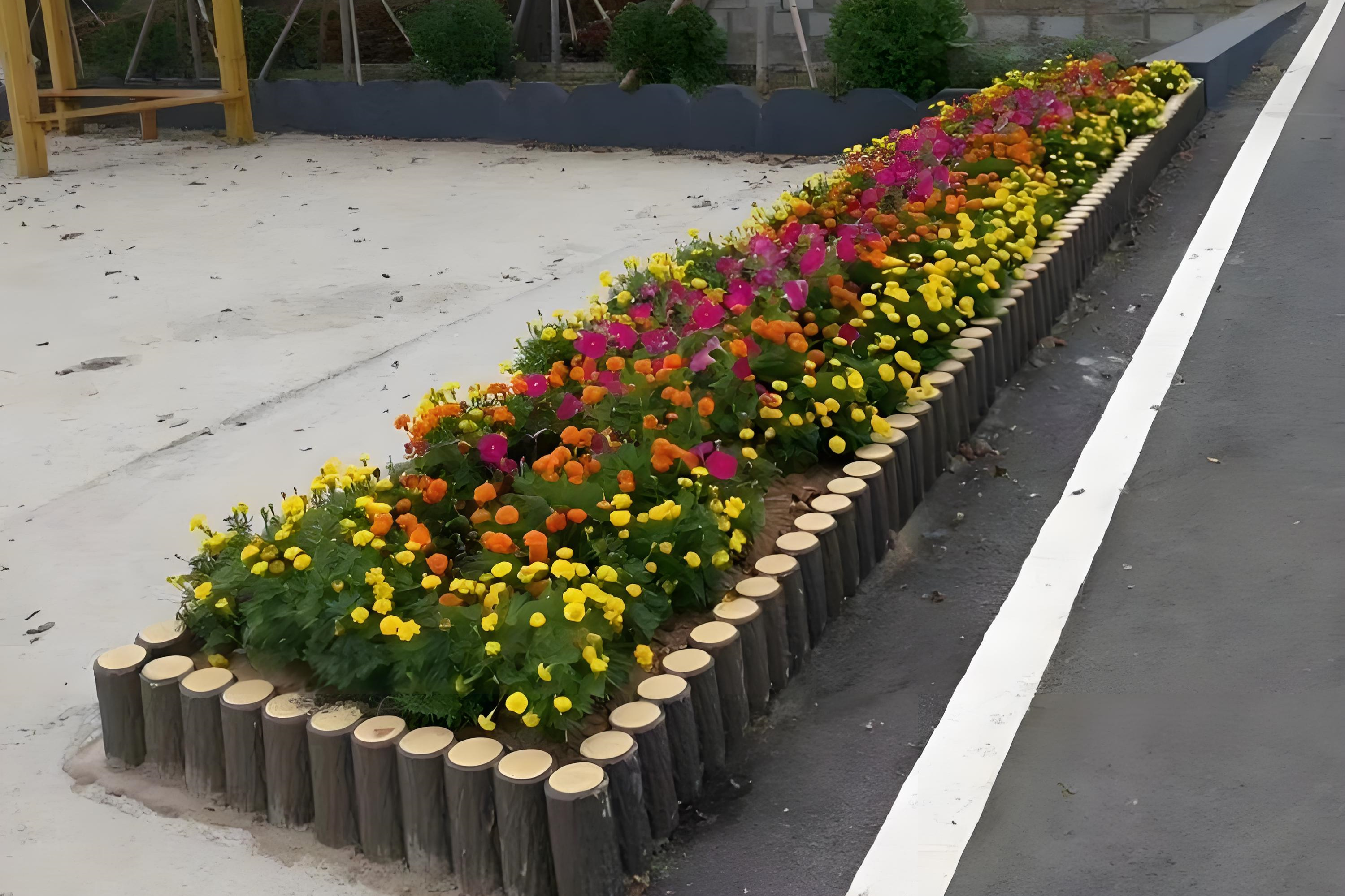 水泥仿木樁施工隊(duì)泓樺錦嘉 - 庭院打仿木樁選多大直徑合適？